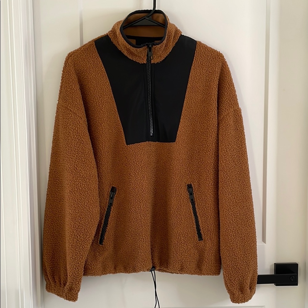 Forever 21 Brown Sherpa Jacket